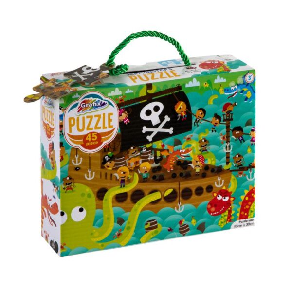 Pirates & Sea Monster Jigsaw Puzzle