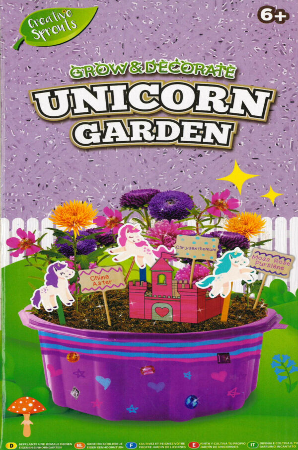 Grow & Decorate Unicorn Garden