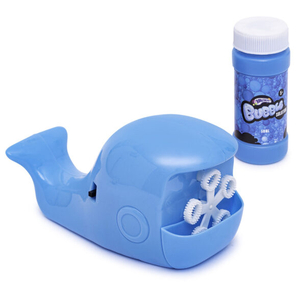 Blue Whale Bubble Machine Toy