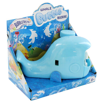blue whale bubble machine