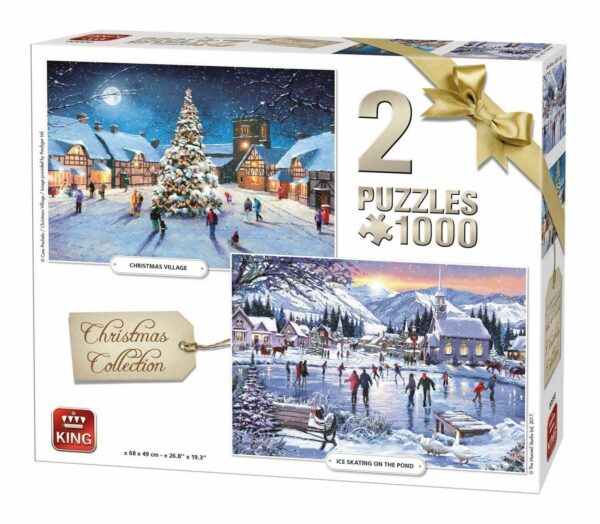 1000 Piece Christmas Jigsaw Puzzles
