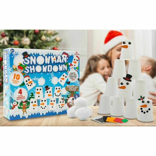 Snowman Showdown Christmas Party Game