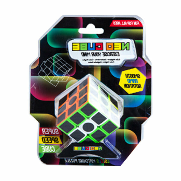 Neon Magic Puzzle Cube