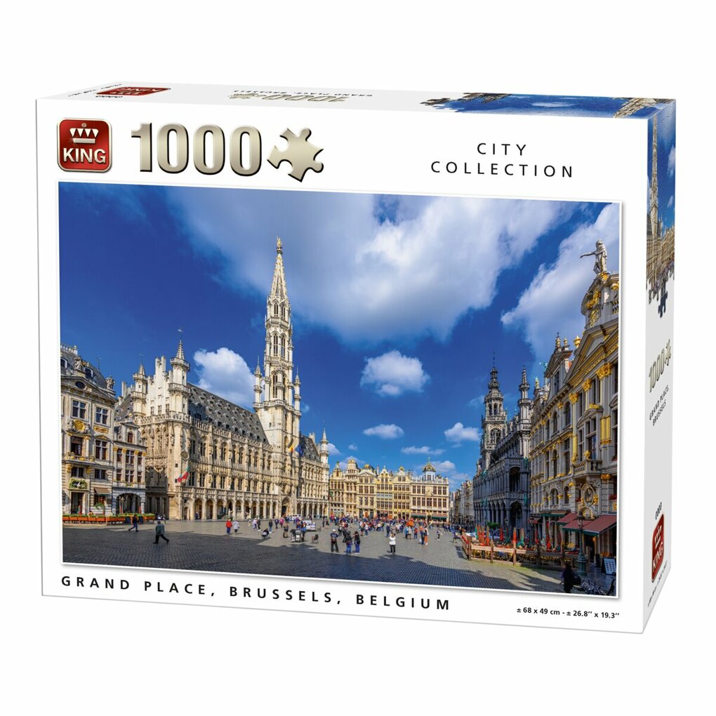 1000 Stück Puzzle City Collection Grand Place Brüssel Belgien 55977 
