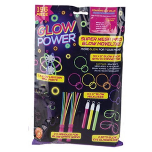 196 Piece Glow Stick Pack