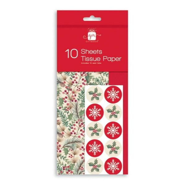 Christmas Tissue Paper Wrapping