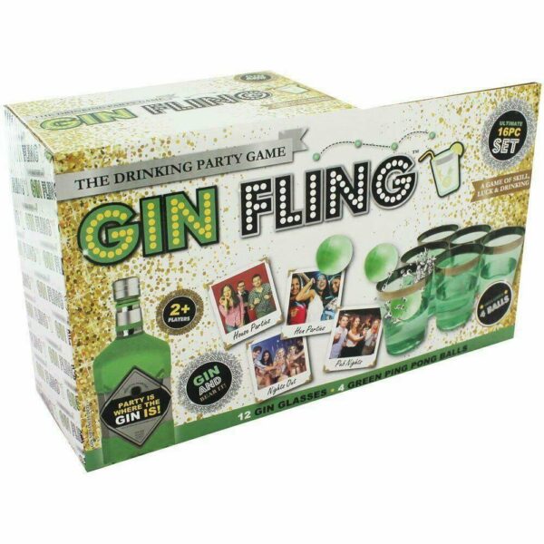 Gin Fling Party Drinking Game