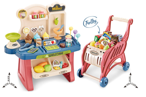 Toy Supermarket Shopping Set