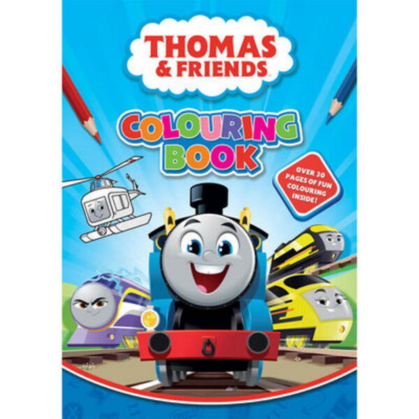 Thomas The Tank Engine Colouring In Book