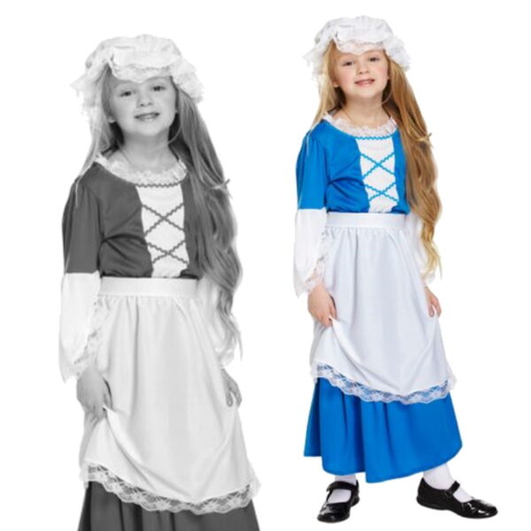 Tudor Girl Fancy Dress