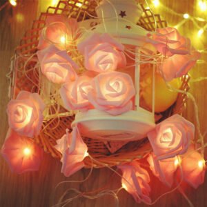 Valentines Rose Light Decorations