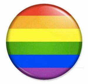 Gay Pride Pin Badge