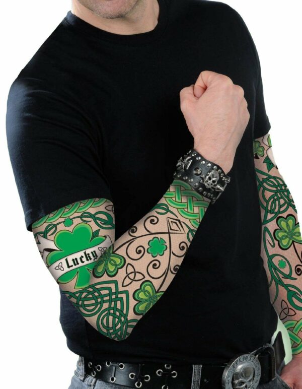 St Patrick's Day Tattoo Sleeve