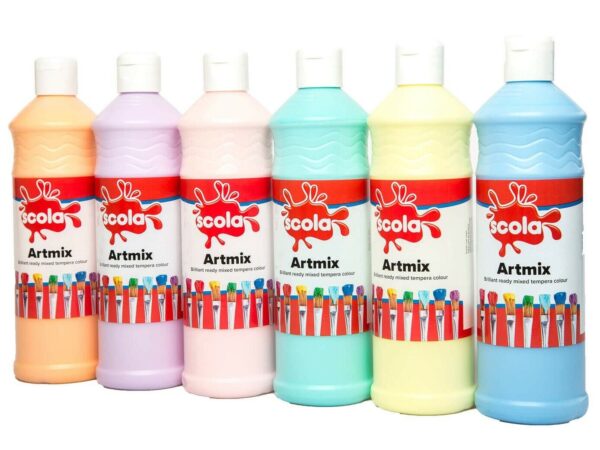Assorted Scola Pastel Paints
