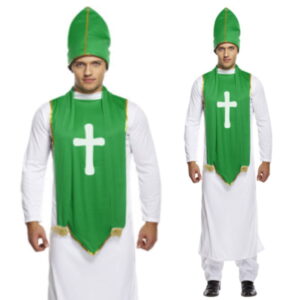 Irish Priest Fancy Dress Costume
