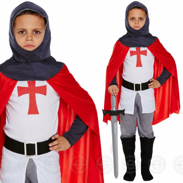Child Knight Fancy Dress Costume