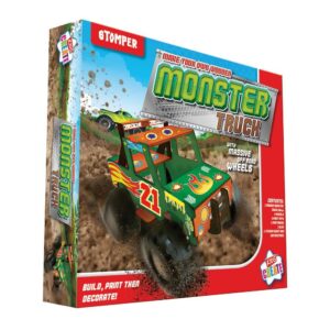 Make & Paint Your Own Wooden Toy Monster Truck