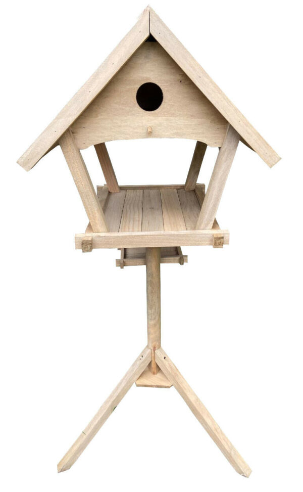 Deluxe Freestanding Bird House & Table