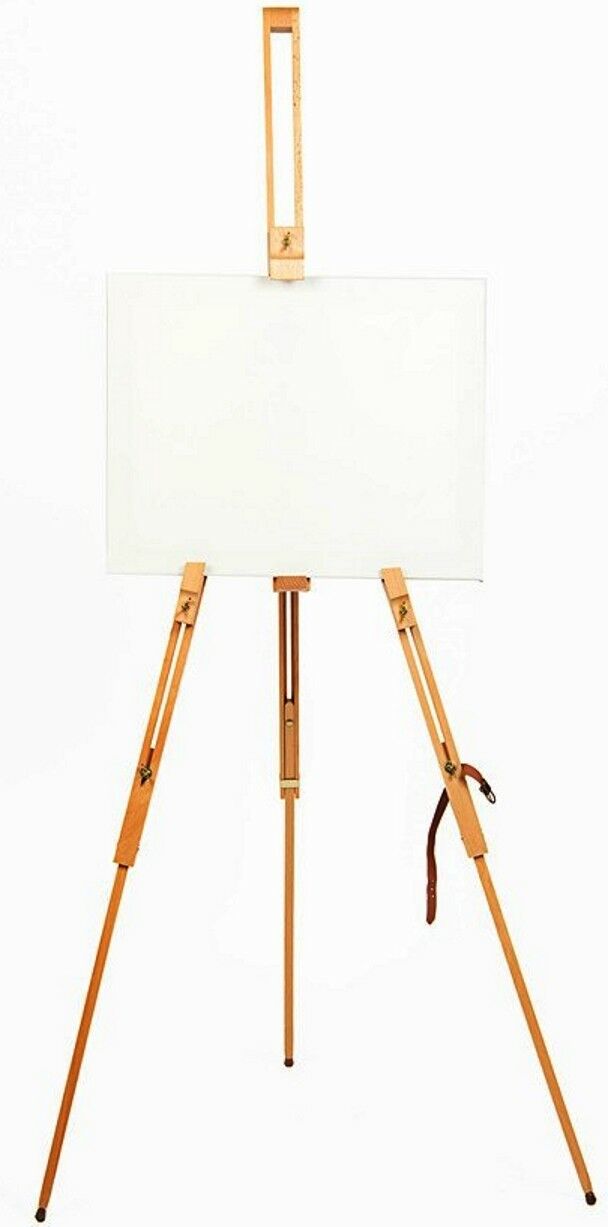 Wooden Easel Stand, 6 Size Choose Tripod Art Display Stand for Adults,  Adjustable Canvas Holder, Screw Adjustable, for Painting Displaying -  18x24cm