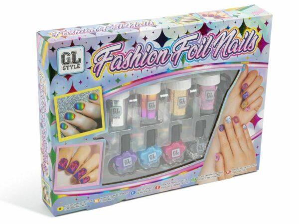 Fashion Foil Nails Set