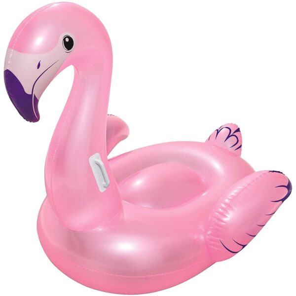 Inflatable Flamingo Ride On