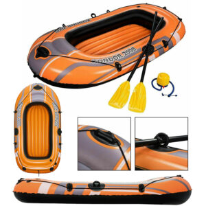 Inflatable Dingy Set With oars and Pump