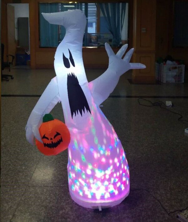 Self Inflating Ghost Halloween Decoration