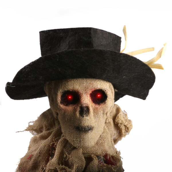 Animated Scarecrow Halloween Decoration