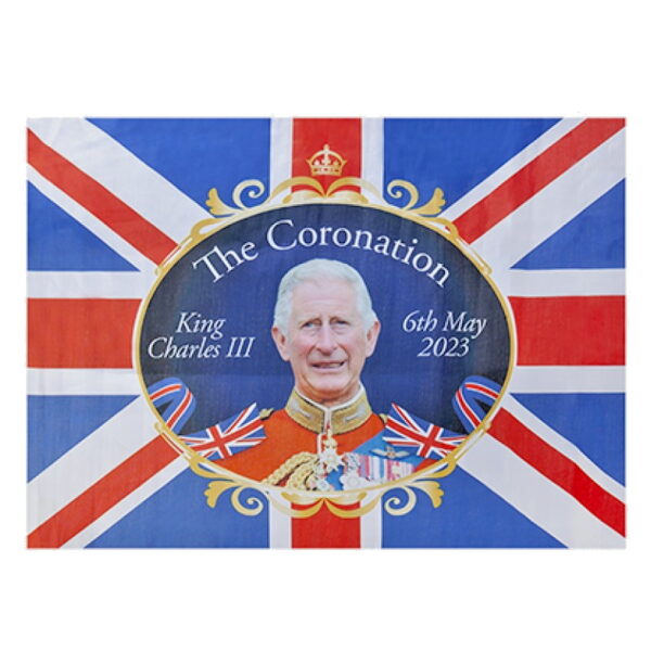 King's Coronation Flag Decoration