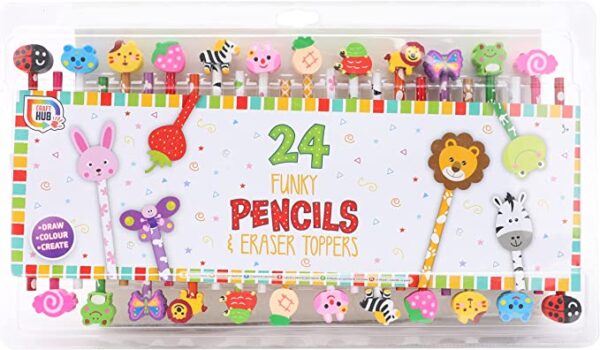 24 Funky Pencils