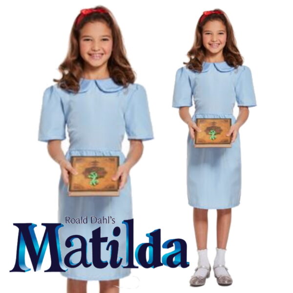 Girls Matilda Fancy Dress Costume