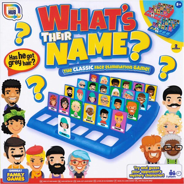 What's Their Name? Board Game