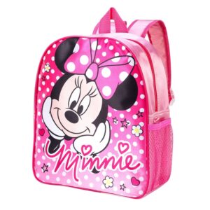 Girls Pink Minnie Mouse Backpack