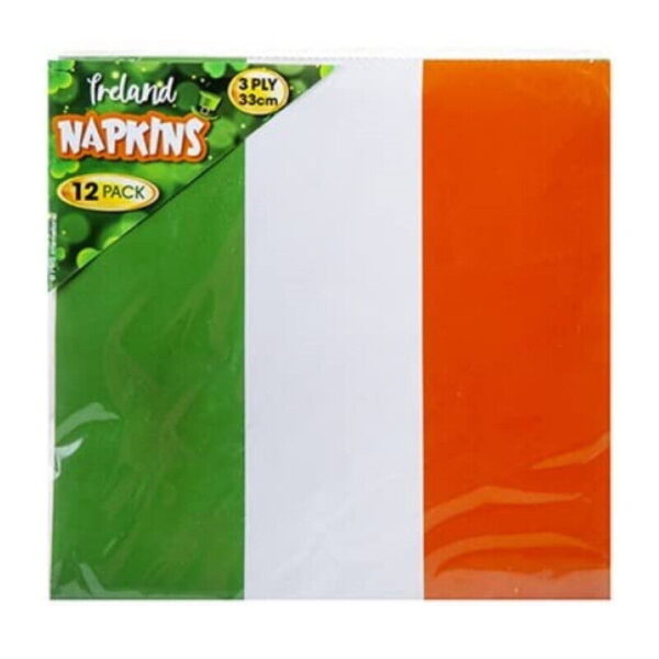 Ireland Flag St Patrick's Day Napkins