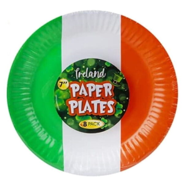 Irish/Ireland Paper Plates