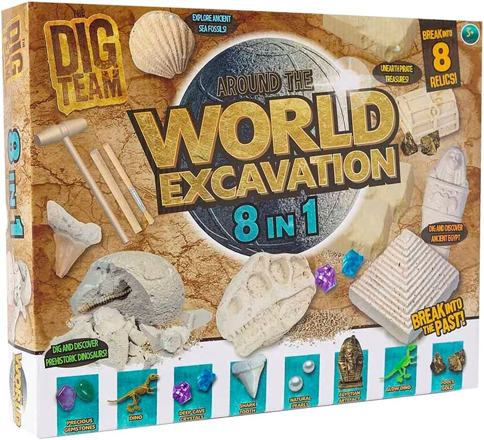 10-in-1 Adventure Excavation Mega Dig Kit