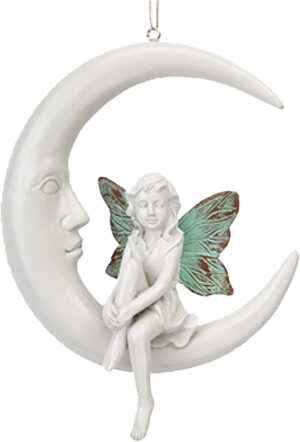 Moon Fairy Hanging Garden Ornament