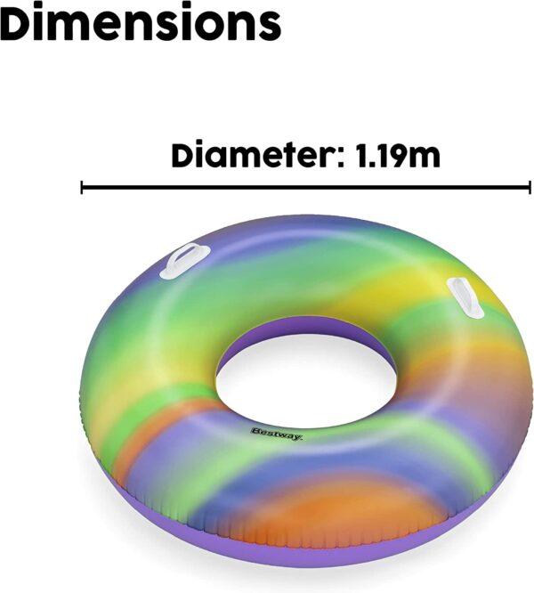 Giant Inflatable Rainbow Swin Ring