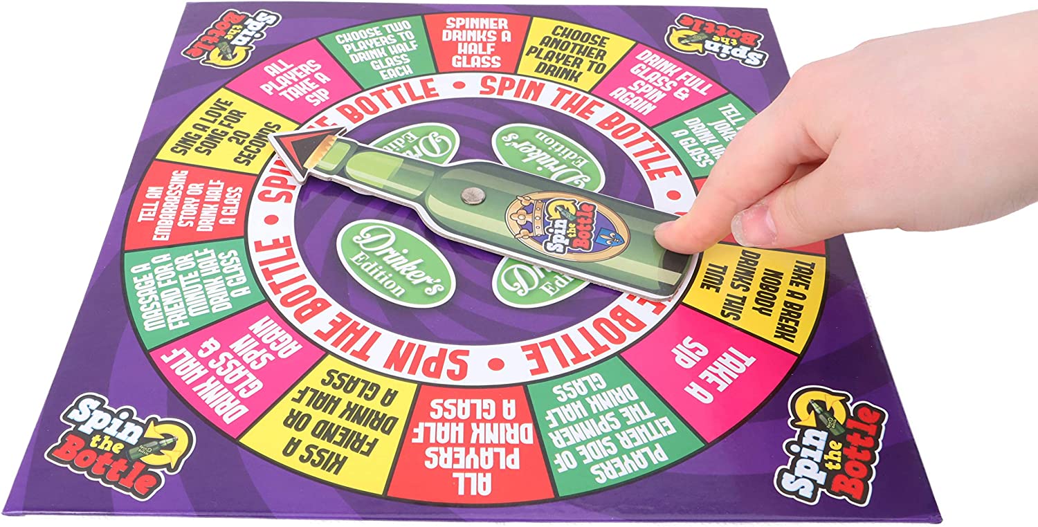 Adult Spin The Bottle Drinking Party Board Game 