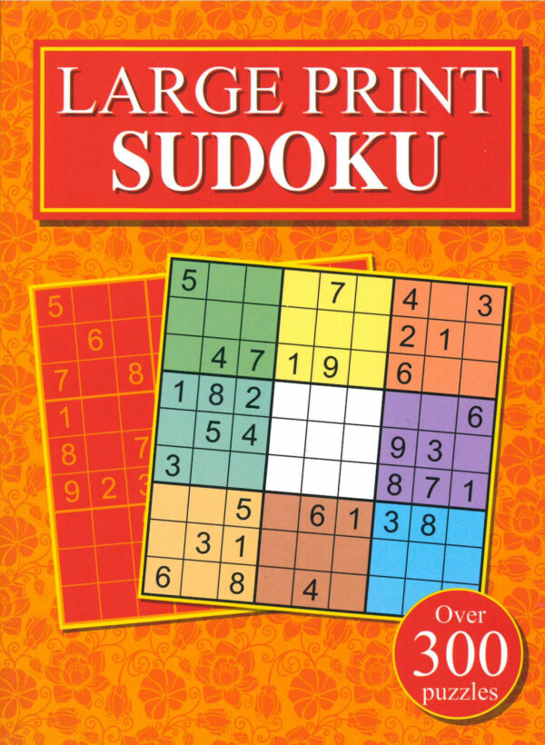 Large Print Suduko Books