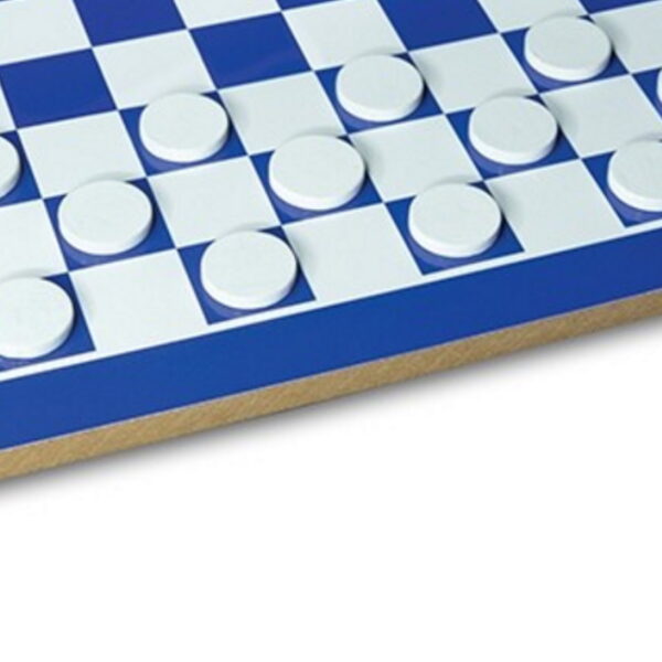 Traditional Wooden Draughts Set