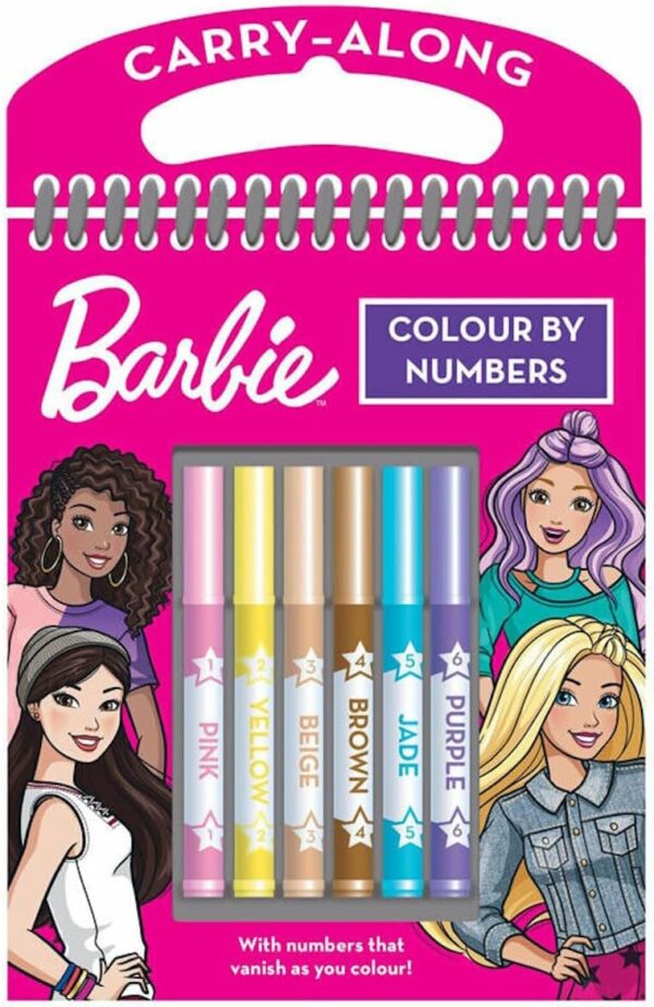 Barbie Colour By Numbers Pad