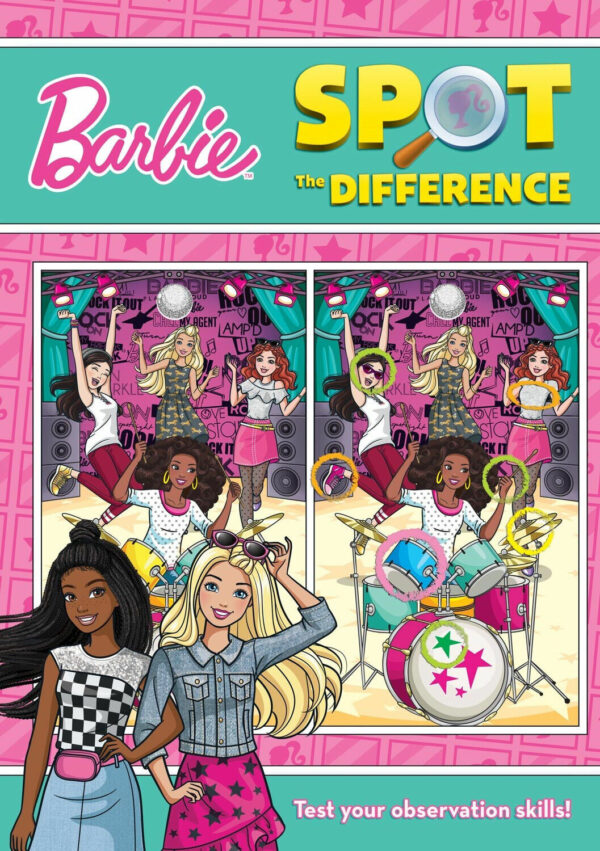 Barbie Spot The Difference Book