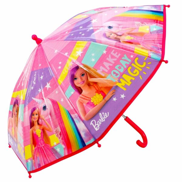 Pink Barbie Umbrella