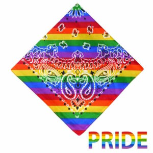 Gay Pride Rainbow Bandana
