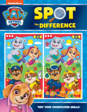 paw patrol spot the difference