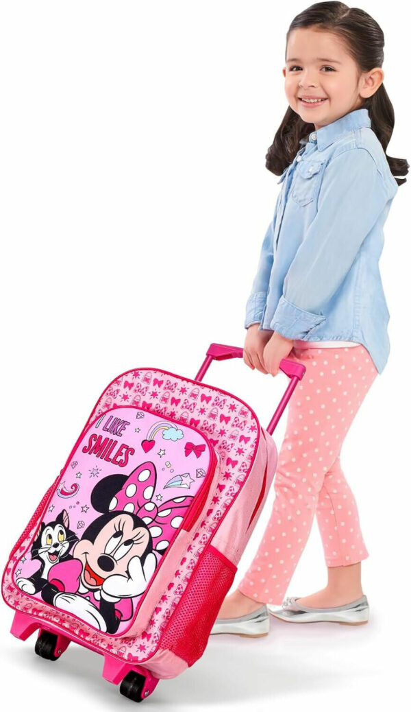 Disney Minnie Nouse Pink Suitcase Trolley Bag