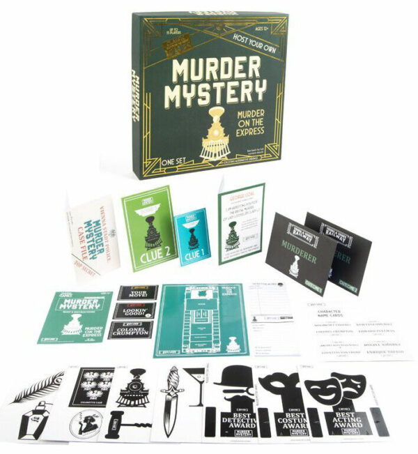 Host Your Own Murder Mystery Board Game