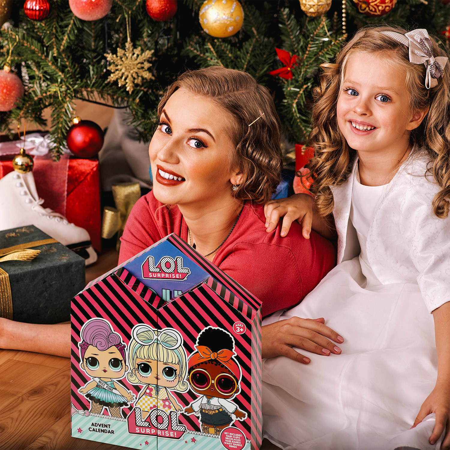 L.O.L Surprise Christmas Advent Calendar - Hair & Jewellery Gifts for Girls