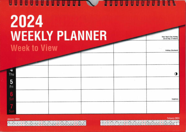 2024 Weekly Planner